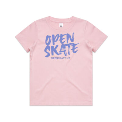 Mauve Over Logo Only Kids Tee Thumbnail